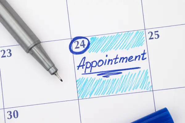 Appointment information